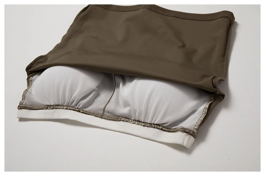 Women’s Seamless Flare Leggings Set – Long Sleeve Crop Top & Pants