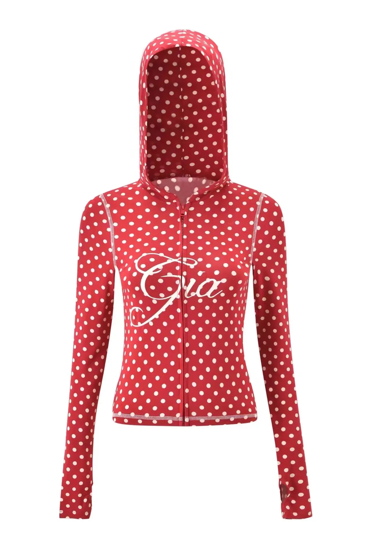 Gia Slim Fit Hooded Tracksuit – Zip-Up Jacket & Pants Set