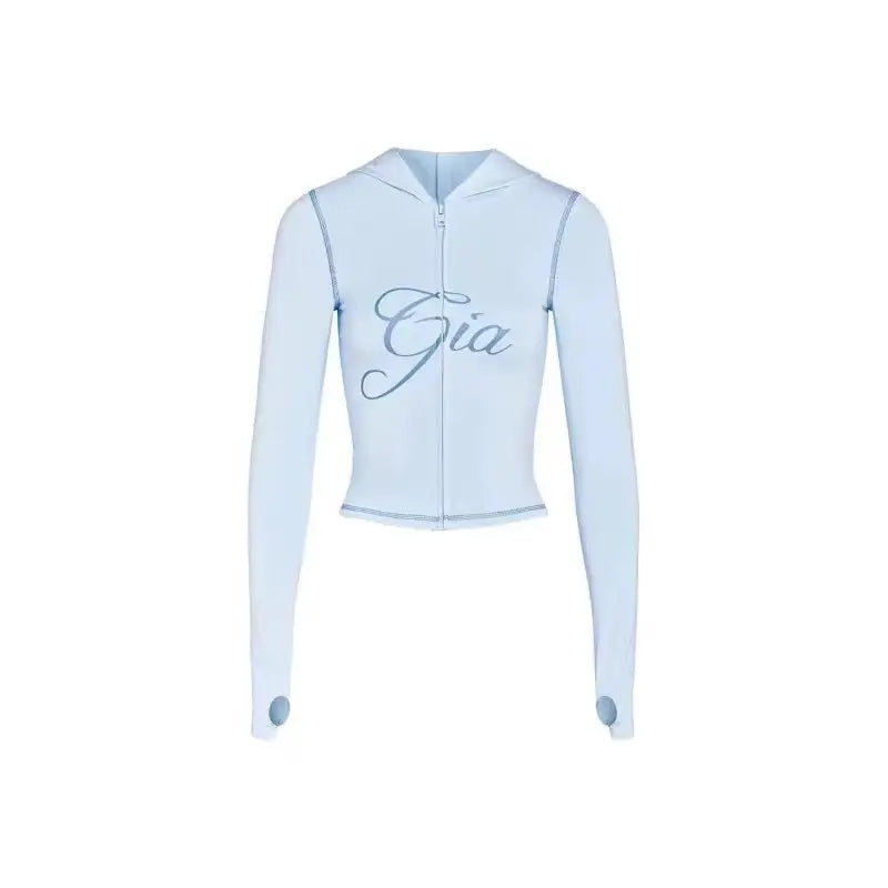 Gia Slim Fit Hooded Tracksuit – Zip-Up Jacket & Pants Set