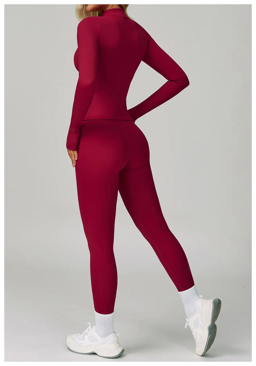 Women’s 2–3 Piece Yoga Set – Sports Bra, High-Waist Shorts & Leggings