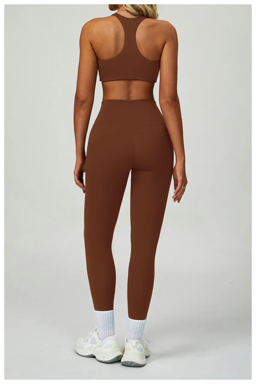 Women’s 2–3 Piece Yoga Set – Sports Bra, High-Waist Shorts & Leggings