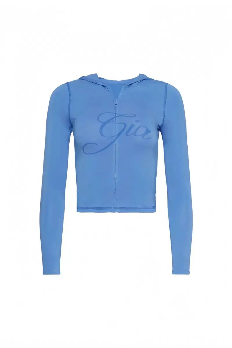 Gia Slim Fit Hooded Tracksuit – Zip-Up Jacket & Pants Set