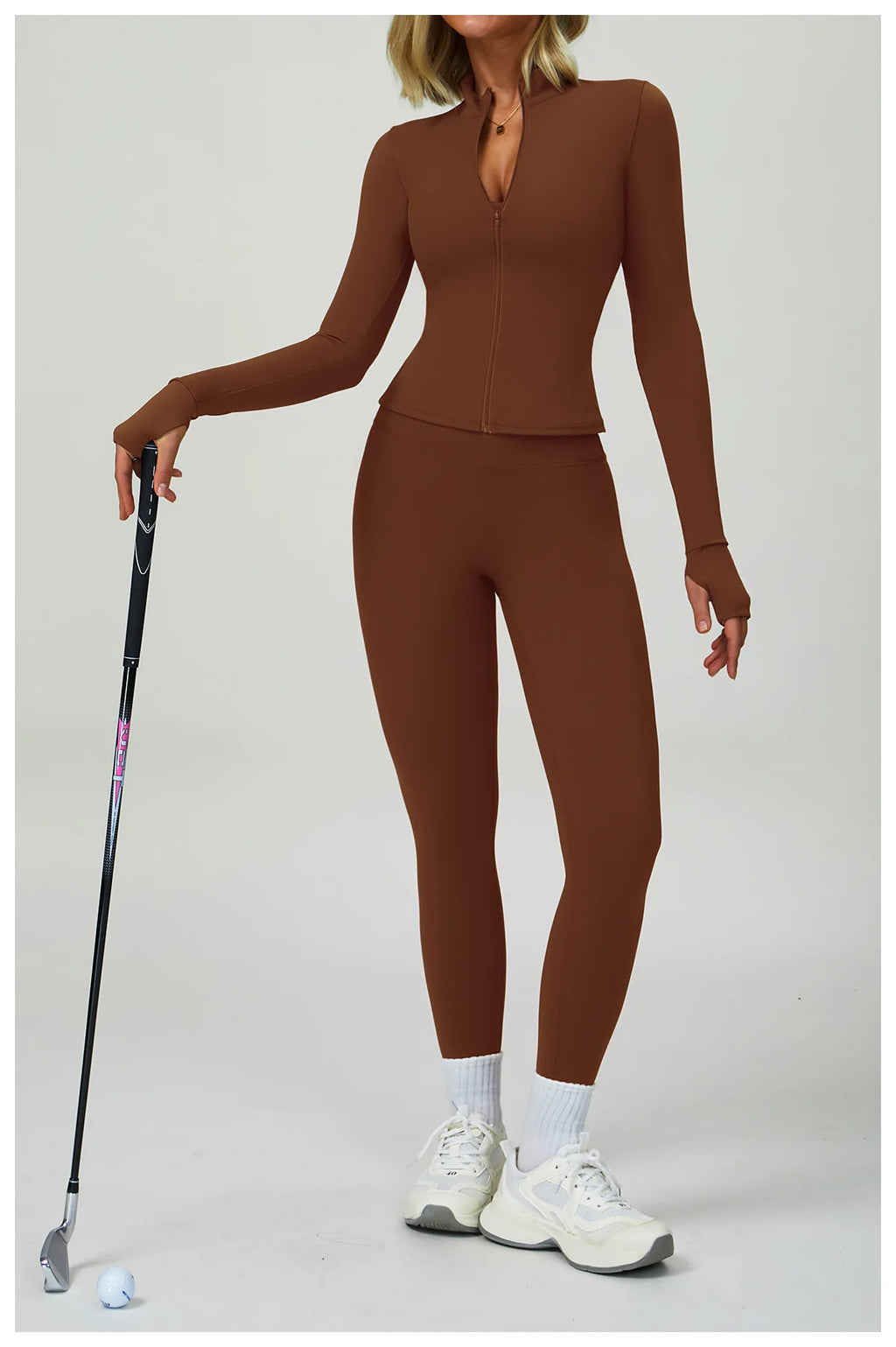 Women’s 2–3 Piece Yoga Set – Sports Bra, High-Waist Shorts & Leggings