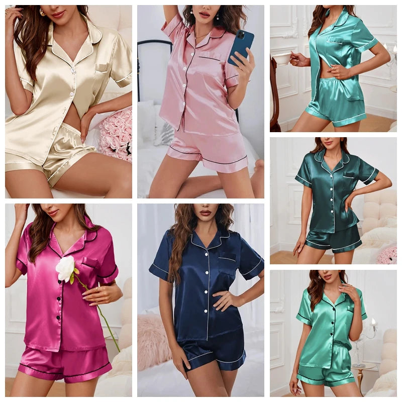 Silky Sleepwear Women Set